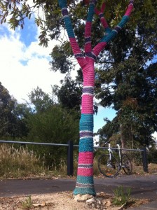 guerilla knitting melbourne