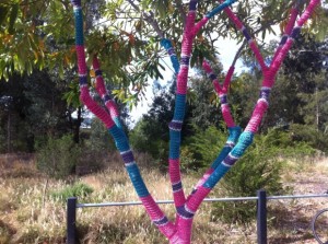 guerilla knitting parkville